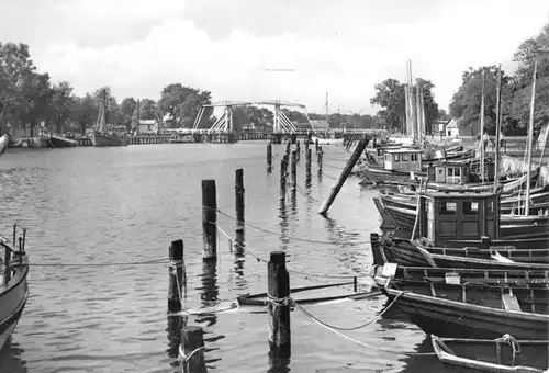 AK, Greifswald - Wieck, Fischreihafen, 1978