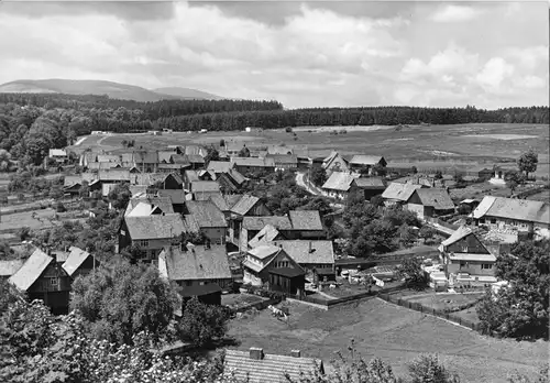 AK, Elbingerode Harz, Blick zum Campingplatz, 1971