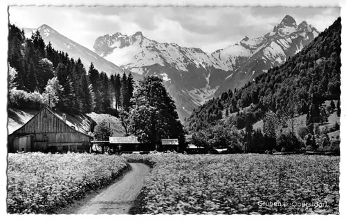 AK, Gruben bei Oberstdorf, Ansicht, um 1975