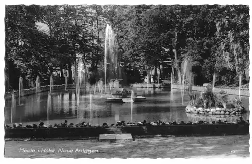 AK, Heide in Hollstein, Neue Anlagen, um 1959