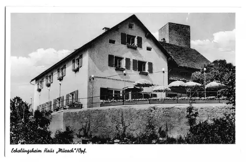 AK, Obermurach, Heim der Arbeiterwohlfahrt, Haus "Murach", um 1958