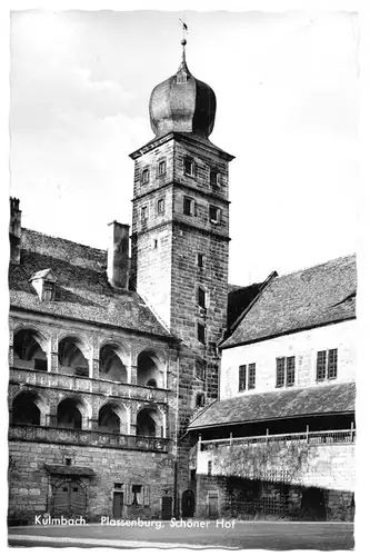 AK, Kulmbach Ofr., Plassenburg, Schöner Hof, um 1955