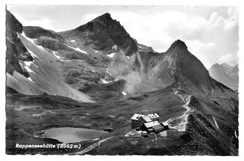 AK, Oberstdorf im Allgäu, Rappenseehütte, um 1975