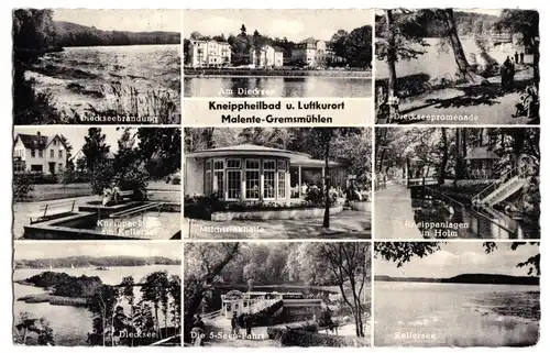 AK, Malente-Gremsmühlen, neun Abb., 1963