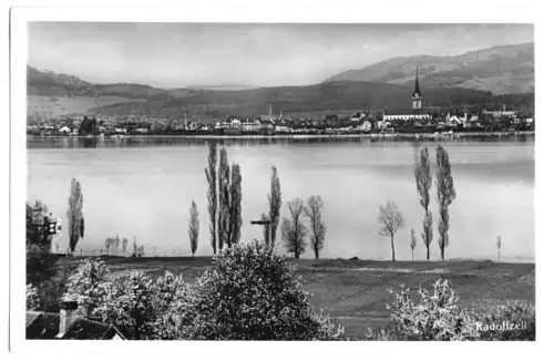 AK, Radolfzell am Bodensee, Totale, um 1951