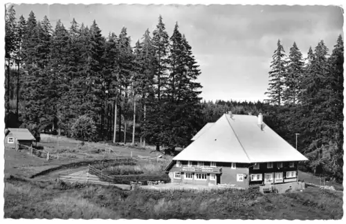 AK, Rohrbach Kr. Donaueschingen, Höhengasthaus - Pension "Stöckle", 1962