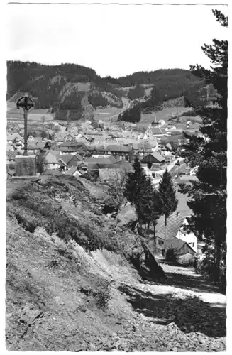 AK, Steinwiesen Frankenwald, Teilansicht, 1962
