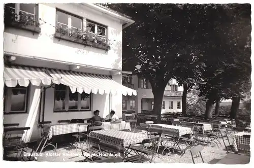 AK, Sachsenkam, Kloster Reutberg, Bräustübl der Brauereigenossenschaft, um 1960