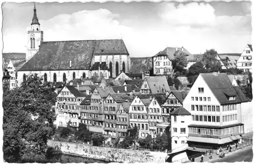 AK, Tübingen, Teilansicht, 1960