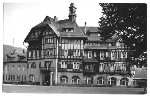 AK, Schwarzburg Thür., Reichsbahn-Heim, 1961