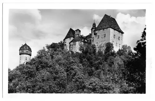 AK, Burgk Saale, Schloß und Heimatmuseum, 1956