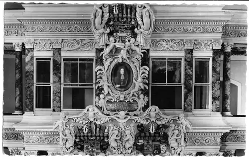 AK, Eisenberg, Schloßkirche, Fürstenstuhl, 1960