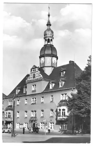 AK, Borna, Rathaus, 1964