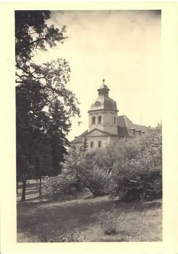 AK, Eisenberg Thür., Schloßkirche, Außenansicht, 1955