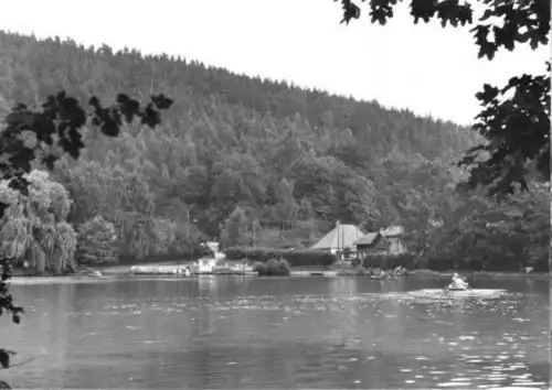 AK, Georgenthal Thür. Wald, Am Gondelteich, 1979