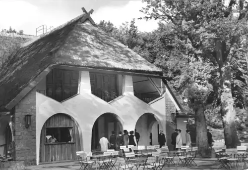 AK, Bergen Rügen, Rugard Gaststätte, 1972