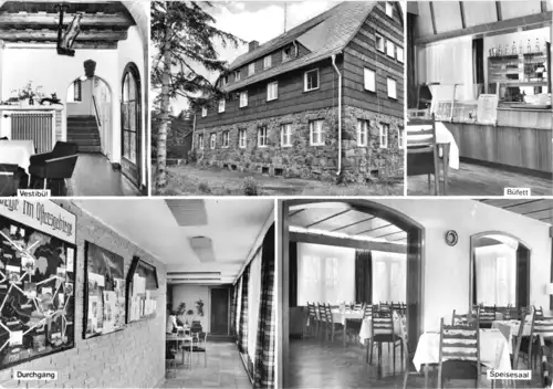 AK, Falkenhain Kr. Dippoldiswalde, OT Waldidylle, FDGB-Heim "Falkenhorst", 1982