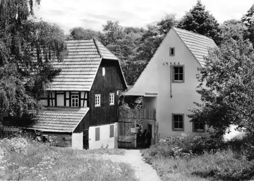 AK, Jahnshain Kr. Geithain, Ledigtmühle am Lindenvorwerk, 1976