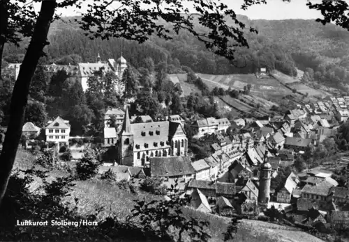 AK, Stolberg Harz, Teilansicht, 1968