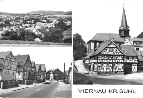 AK, Viernau Kr. Suhl, drei Abb., 1980