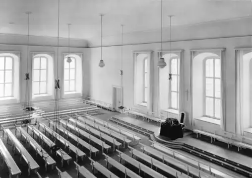AK, Herrnhut Kr. Löbau, Kirchensaal, 1972