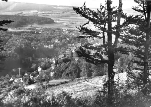 AK, Winterstein Thür. Wald, Kr. Gotha, Blick vom Breitenberg, 1981