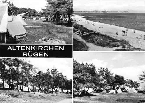 AK, Altenkirchen Rügen, vier Abb., 1978