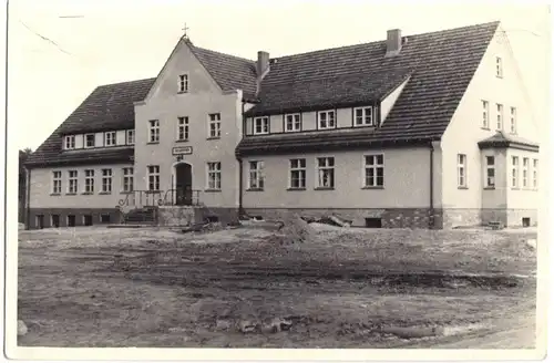 Foto im AK-Format, Lobetal bei Bernau, Kinderheim, um 1960