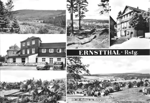 AK, Ernstthal am Rennsteig, sechs Abb., 1969
