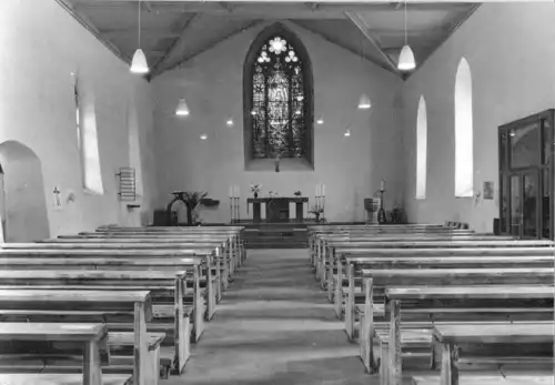 Foto im AK-Format, Eisenach, Annenkapelle, Innenansicht, 1986