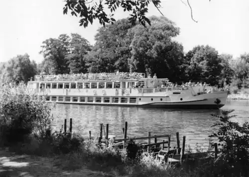 AK, Weisse Flotte Potsdam, MS "Cecilienhof" auf der Havel bei Potsdam, 1967