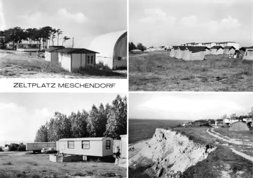 AK, Ostseebad Rerik, OT Meschendorf, Zeltplatz Meschendorf, vier Abb., 1979