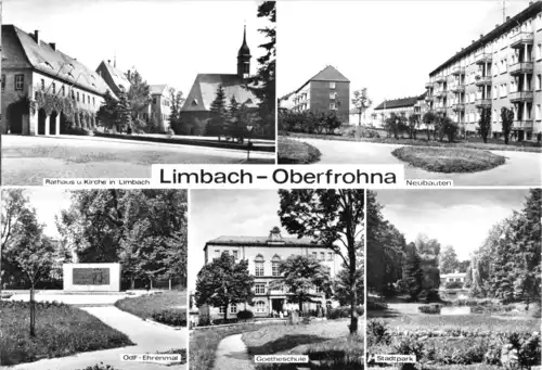 AK, Limbach-Oberfrohna, fünf Abb., 1978