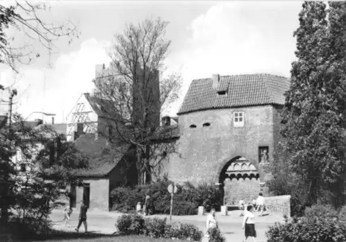 AK, Naumburg Saale, Marientor, 1967