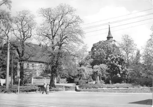 AK, Schmannewitz Kr. Oschatz, Straßenpartie, 1978