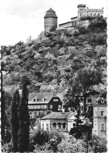 AK, Radebeul, HO-Berggaststätte "Friedensburg", 1963
