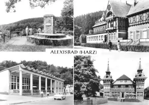 AK, Alexisbad Harz, vier Abb., 1978