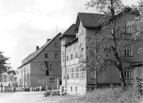 AK, Schmücke Thür. Wald, Ferienheim und Kinderferienlager, 1972