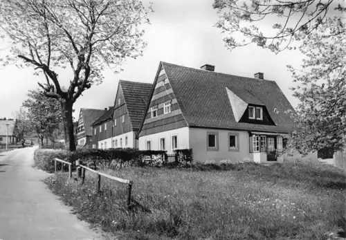 AK, Zinnwald - Georgenfeld, Am Georgenfelder Weg, 1976