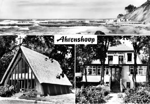 AK, Ostseebad Ahrenshoop, drei Abb., 1975