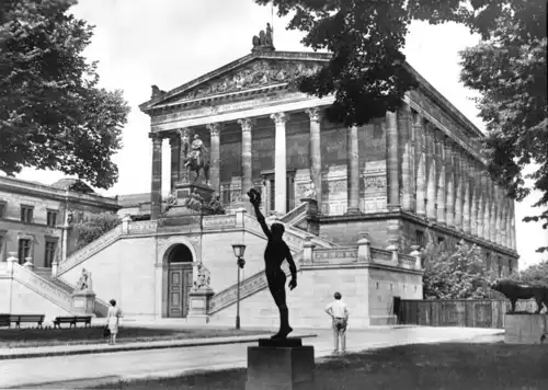 AK, Berlin Mitte, Nationalgalerie, 1966