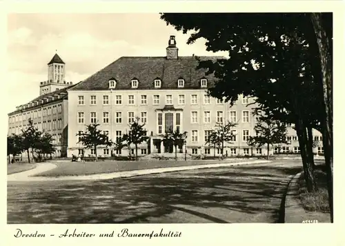 AK, Dresden, Arbeiter- und Bauernfakultät, V. 2, 1961