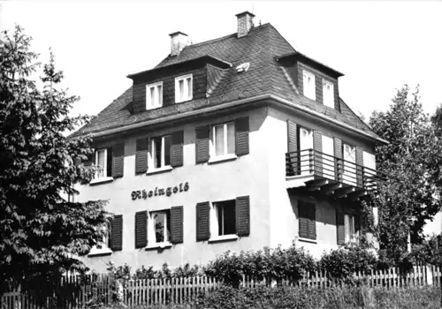 AK, Bad Brambach, Haus "Rheingold", 1983