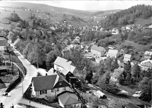 AK, Pobershaus Erzgeb., Teilansicht, 1981