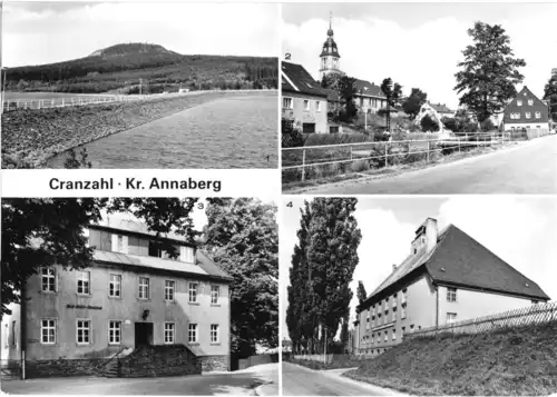 AK, Cranzahl Kr. Annaberg, vier Abb., 1981
