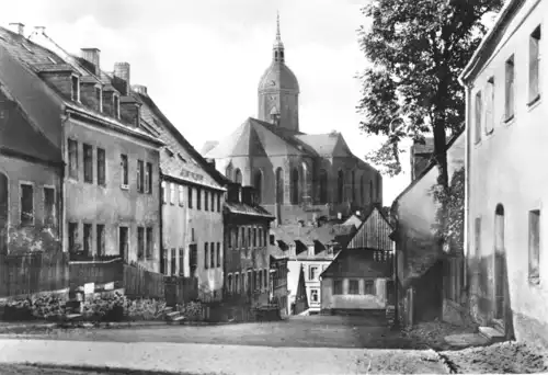 AK, Annaberg-Buchholz, Blick von der Farbegasse, 1969