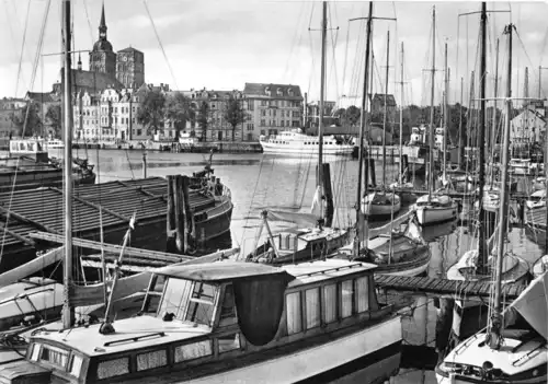 AK, Stralsund, Hafen, 1960