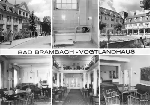 AK, Bad Brambach, Vogtlandhaus, sechs Abb., 1973