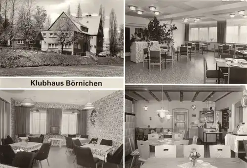 AK, Börnichen Kr. Zschopau, Betriebsferienheim, vier Abb., 1983