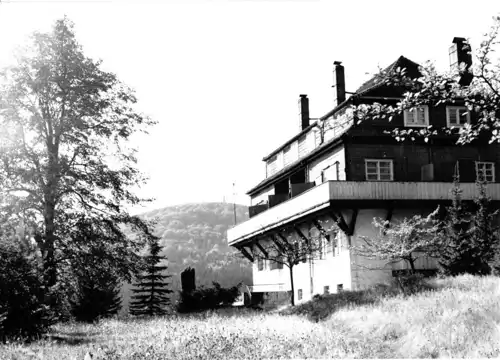 AK, Kurort Lückendorf Kr. Zittau, FDGB-Heim "Haus Rüdiger", 1980